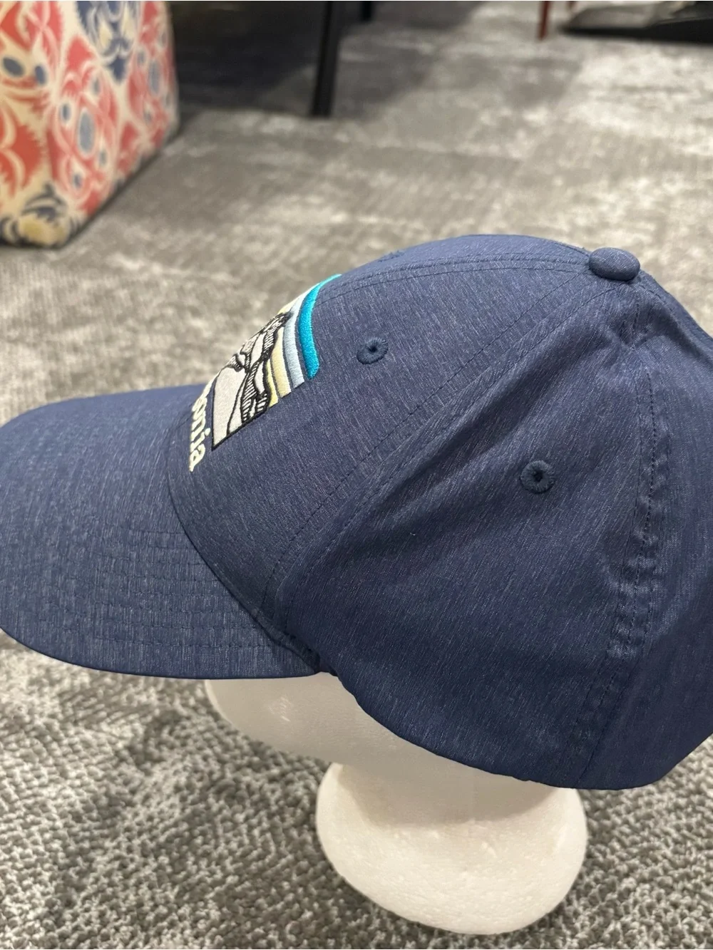 Patagonia Classic Mountain Logo Blue Adjustable OSFA Hat